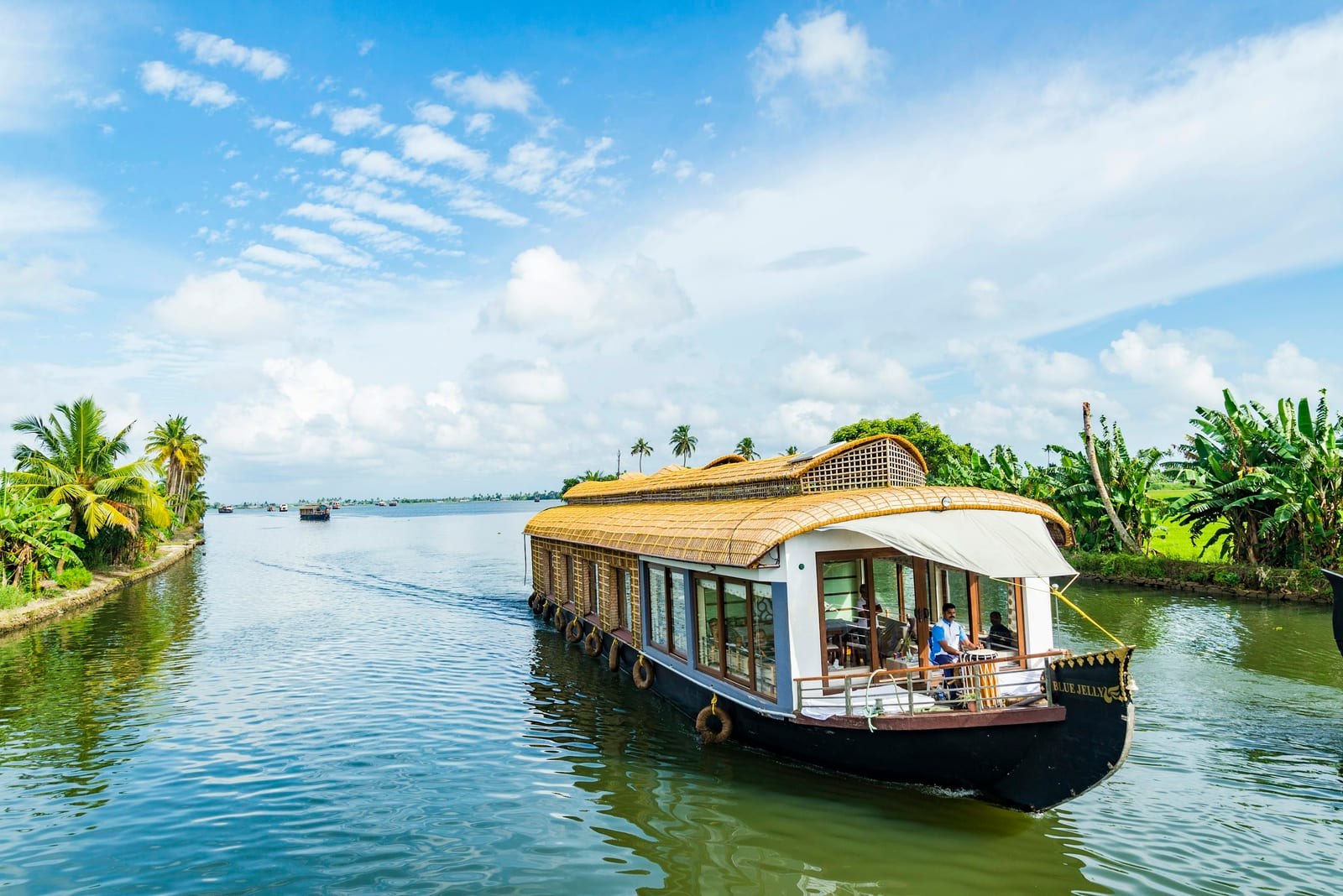 Houseboat on the Alappuzha backwaters